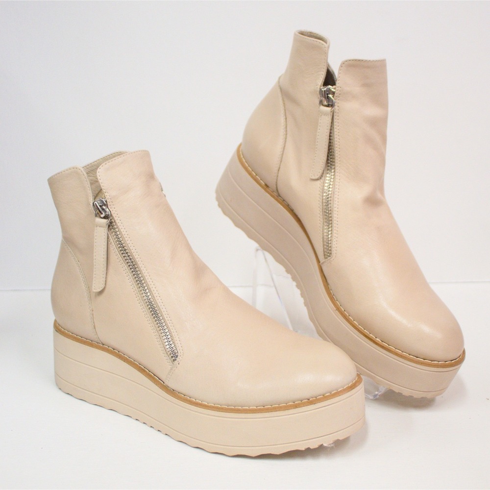 SILENT D 'NENE' Genuine Leather Boots  | Ankle Booties Women's Size 7 US🍀🌙 - Picture 7 of 14